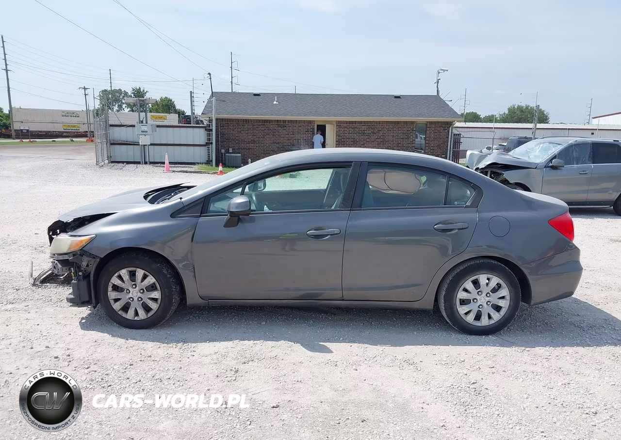 2012 Honda Civic Lx VIN:19XFB2F58CE017563 - 14