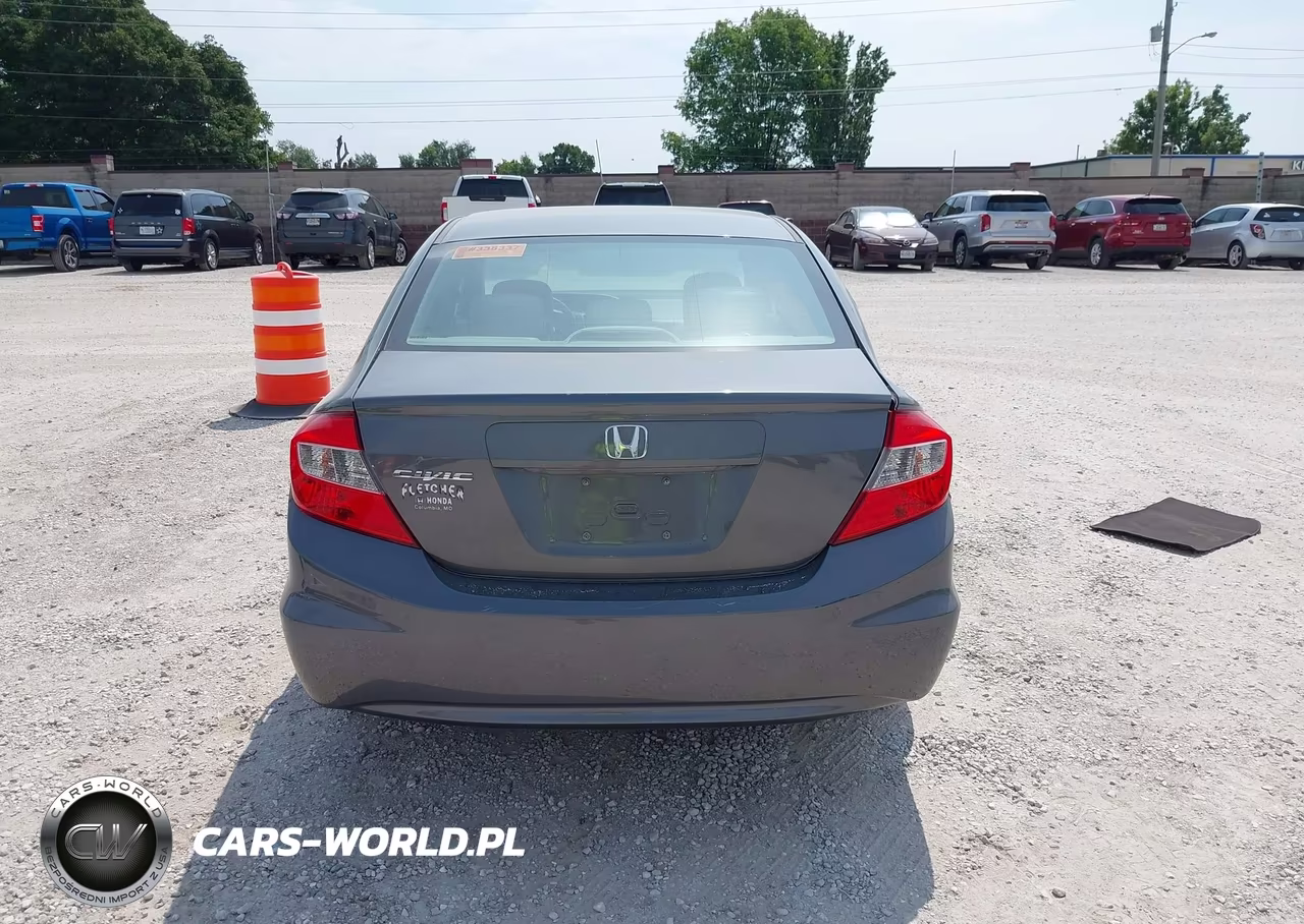 2012 Honda Civic Lx VIN:19XFB2F58CE017563 - 15