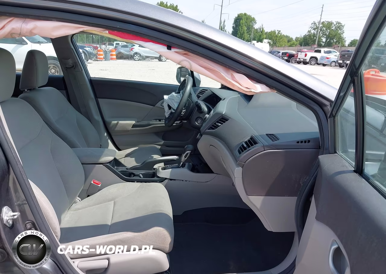 2012 Honda Civic Lx VIN:19XFB2F58CE017563 - 5