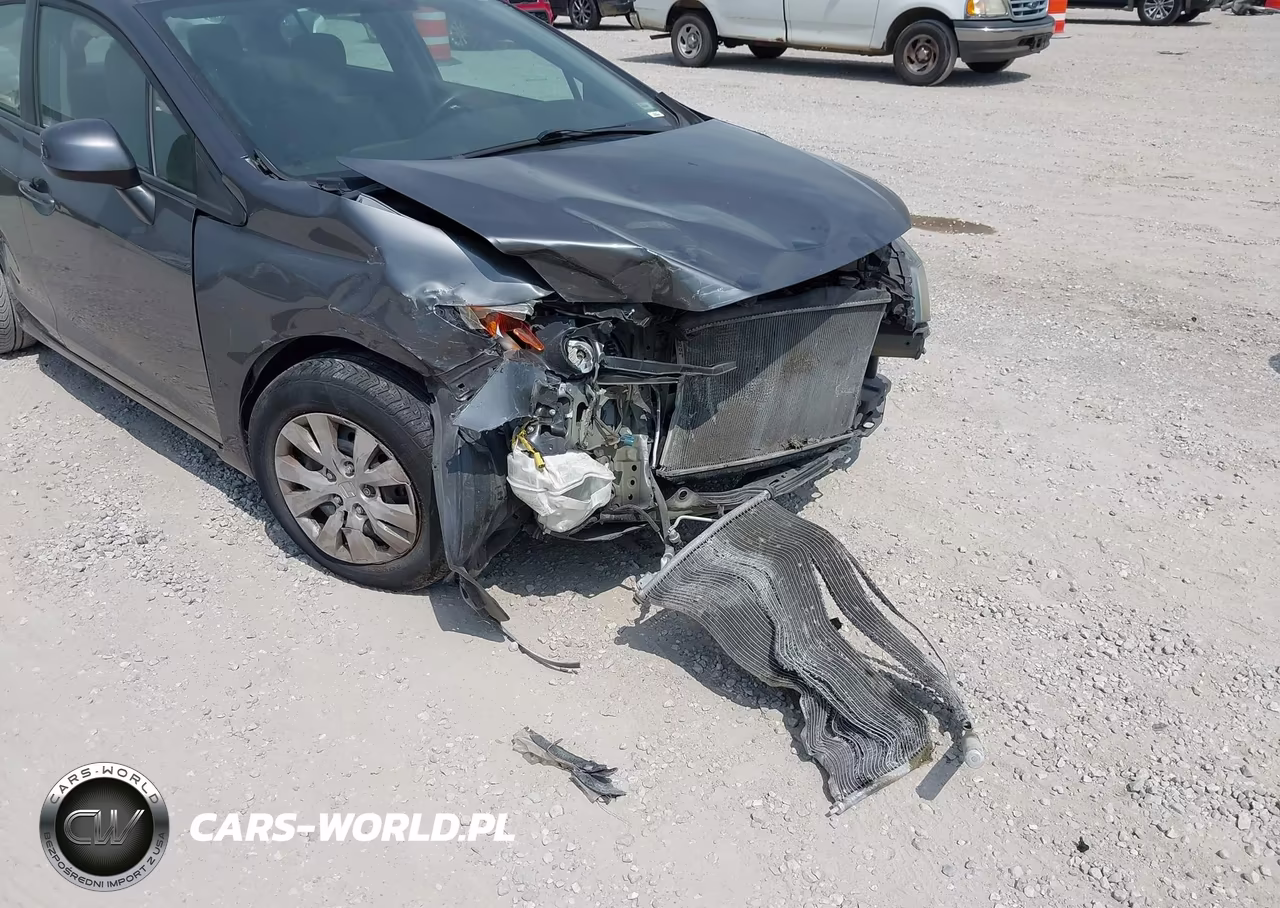 2012 Honda Civic Lx VIN:19XFB2F58CE017563 - 6