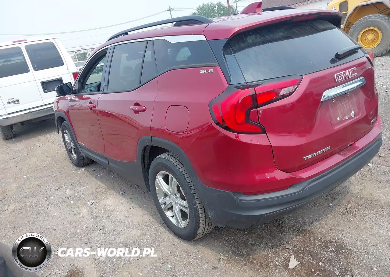 2018 GMC Terrain Sle VIN:3GKALTEV8JL270104 - 3
