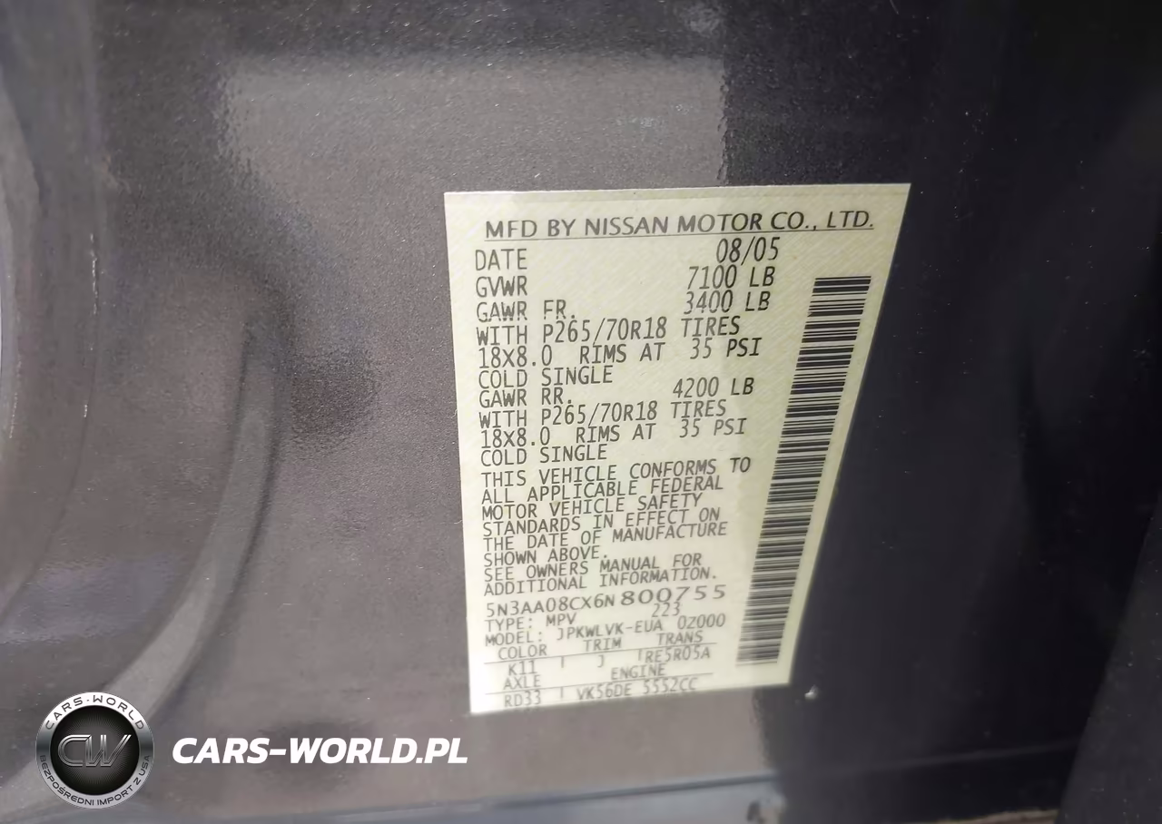 2006 Infiniti Qx56 VIN:5N3AA08CX6N800755 - 9