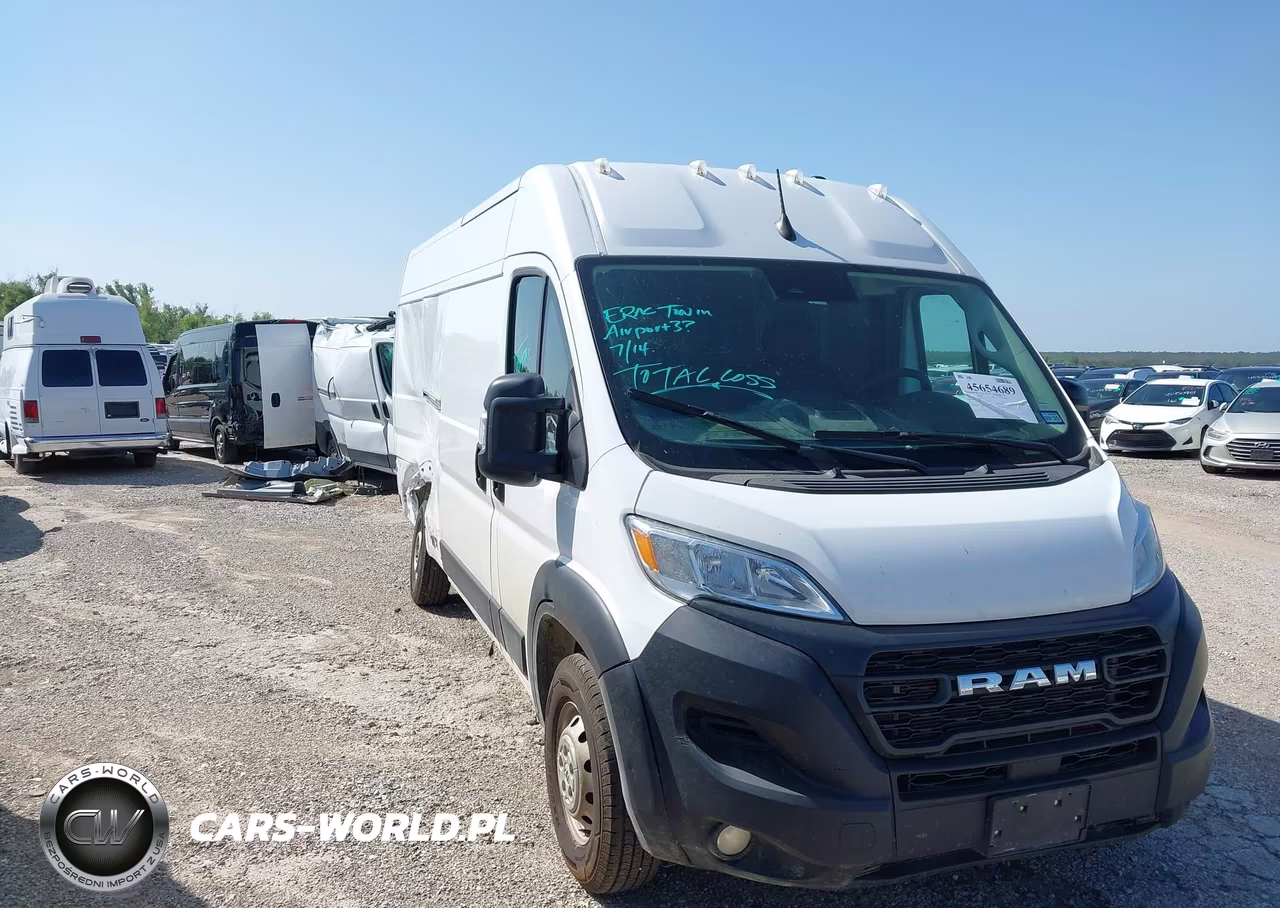 2025 Ram Promaster 3500 Cargo Van Tradesman High Roof 159 Wb Ext VIN:3C6MRVJG6SE517921 - 1