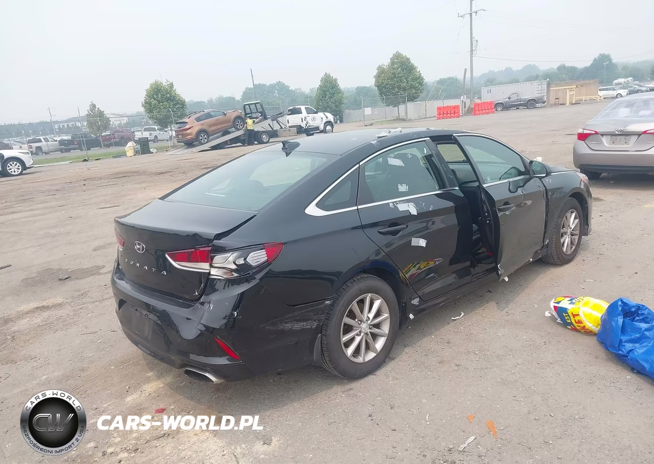 2019 Hyundai Sonata Se VIN:5NPE24AF8KH811125 - 4