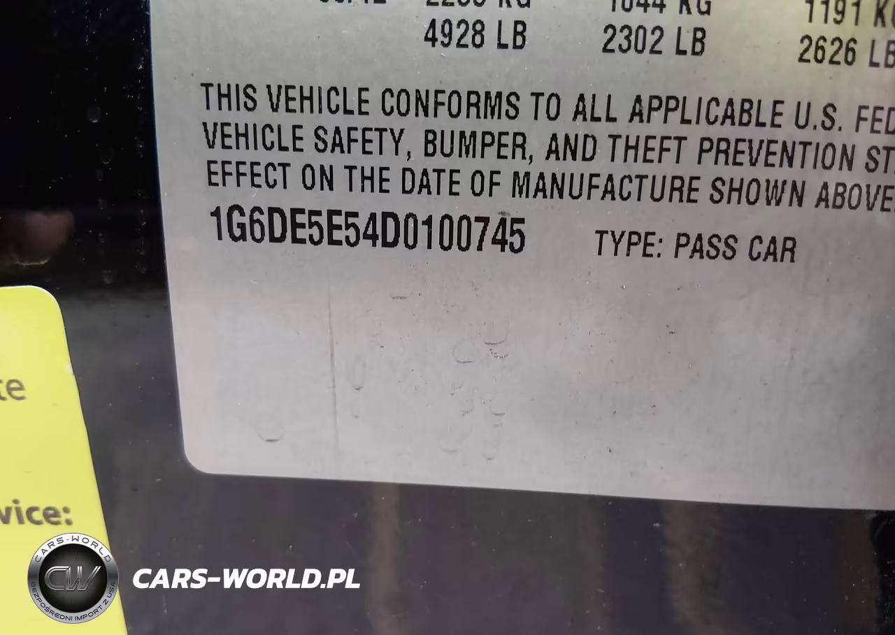 2013 Cadillac Cts Luxury VIN:1G6DE5E54D0100745 - 9