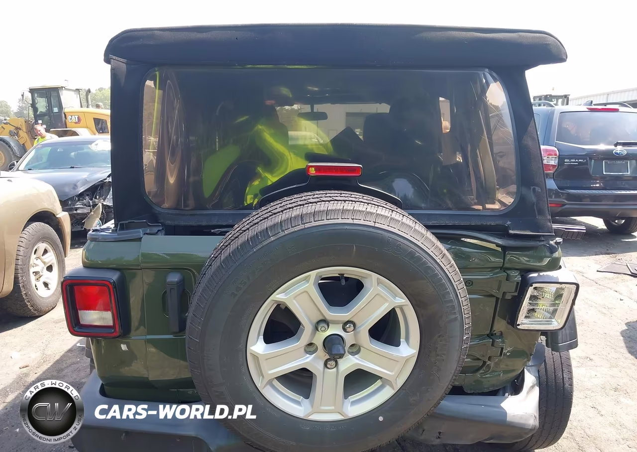 2021 Jeep Wrangler Unlimited Sport S 4X4 VIN:1C4HJXDG4MW754781 - 16