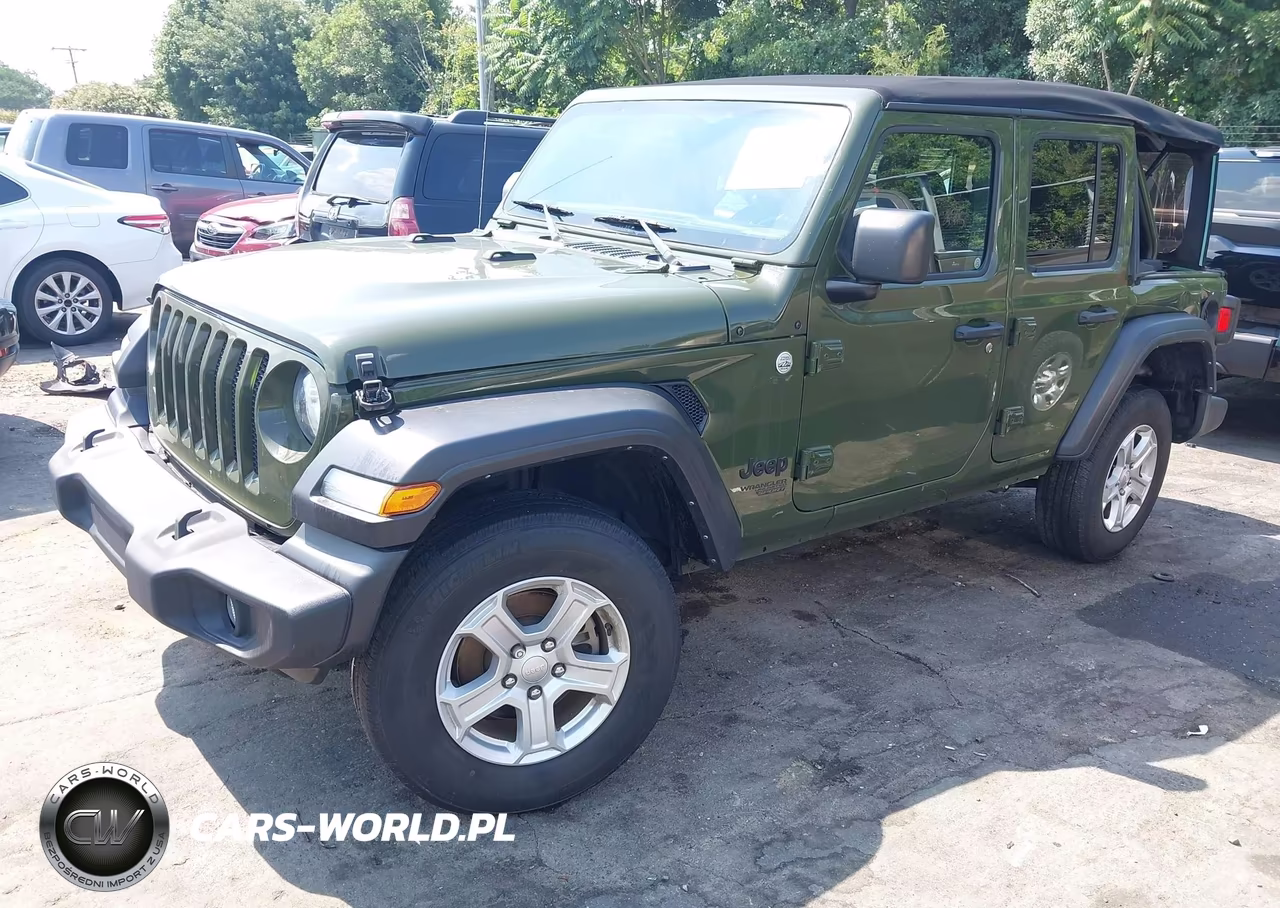 2021 Jeep Wrangler Unlimited Sport S 4X4 VIN:1C4HJXDG4MW754781 - 2