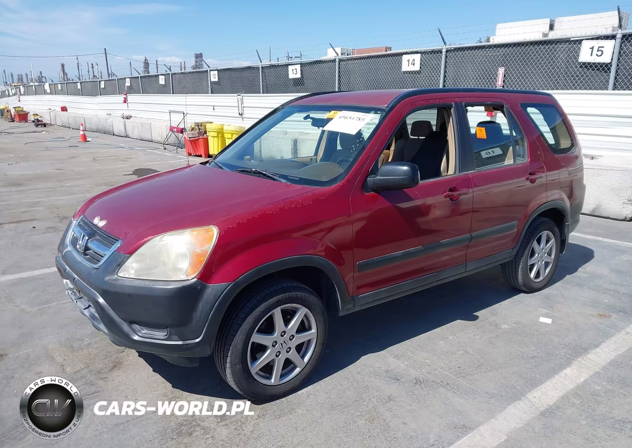 2004 Honda Cr-V Lx VIN:JHLRD68454C020662 - 2