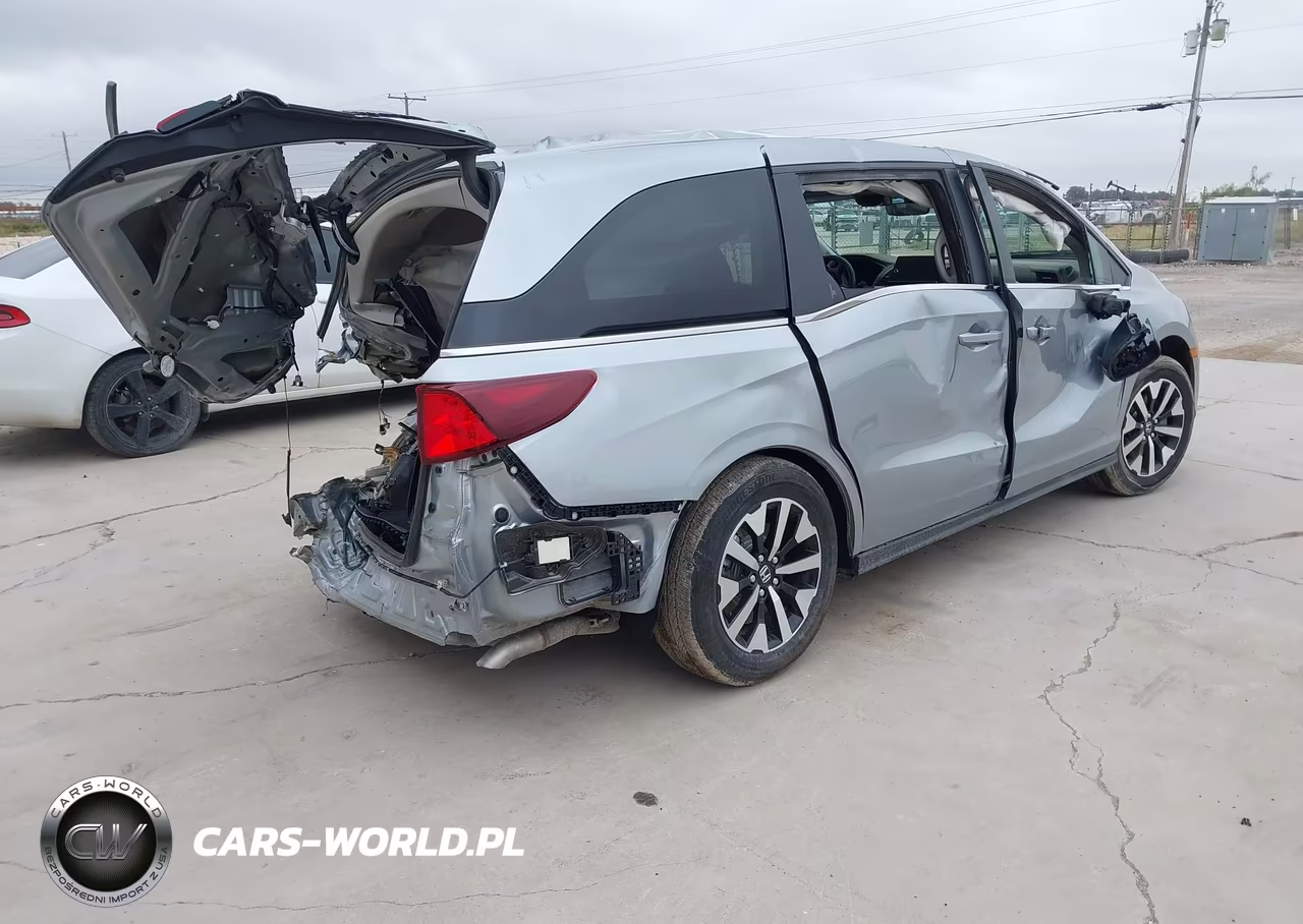 2026 Honda Odyssey Ex-L VIN:5FNRL6H64TB057754 - 4