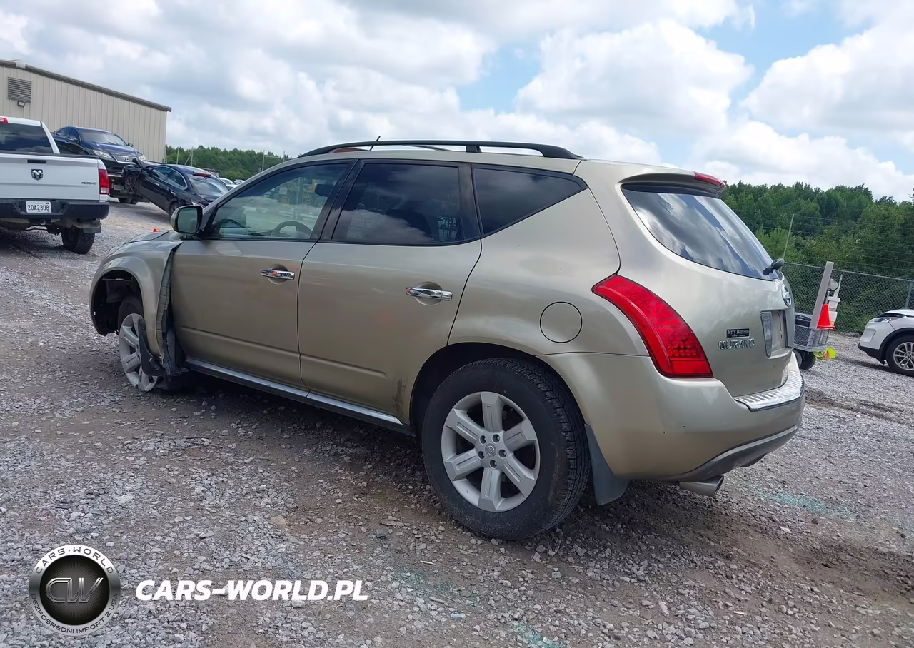 2006 Nissan Murano Sl VIN:JN8AZ08T16W426587 - 3