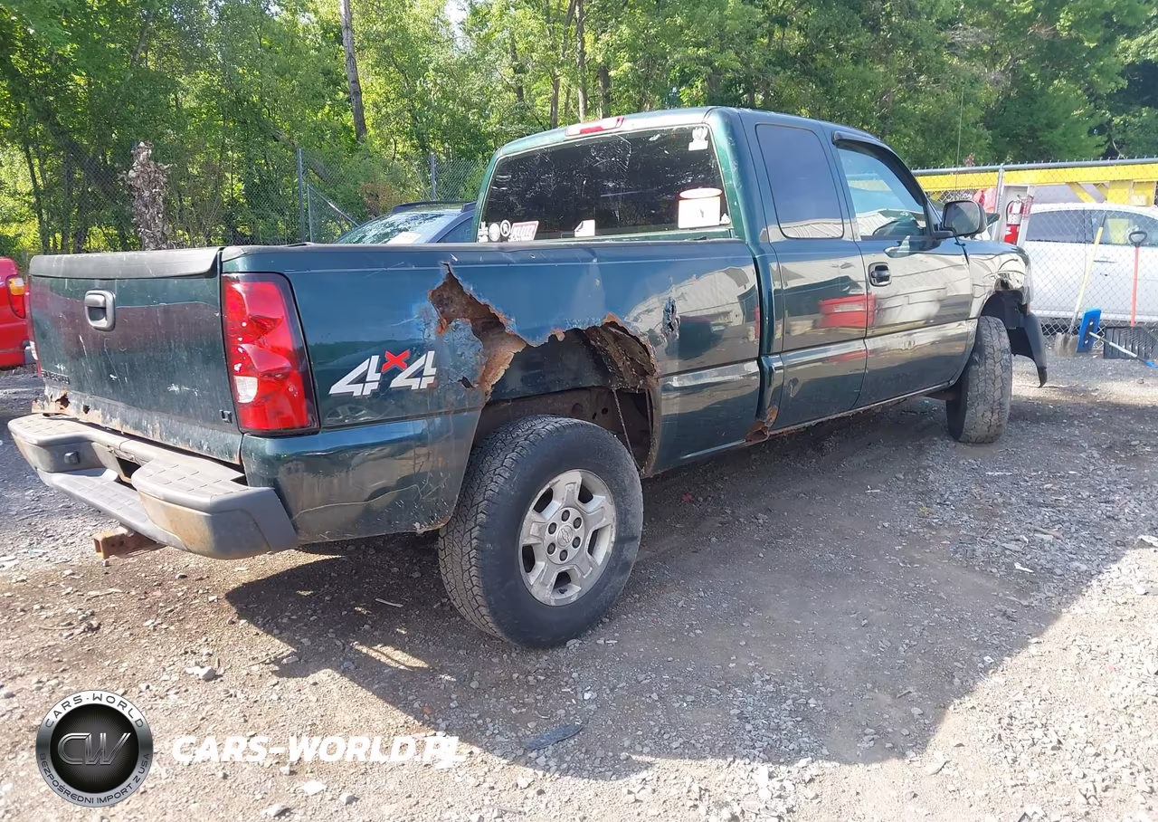 2004 Chevrolet Silverado 1500 Work Truck VIN:2GCEK19T441251455 - 4