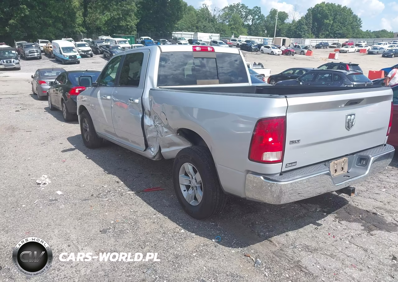 2017 Ram 1500 Slt 4X2 6'4 Box VIN:1C6RR6TT3HS679159 - 3