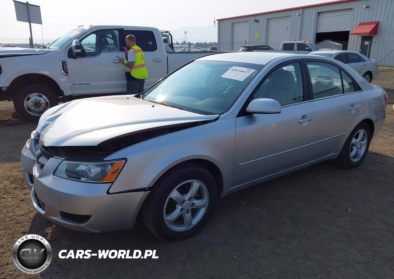 2007 Hyundai Sonata Gls-Gls W-Xm VIN:5NPET46C17H253458 - 2