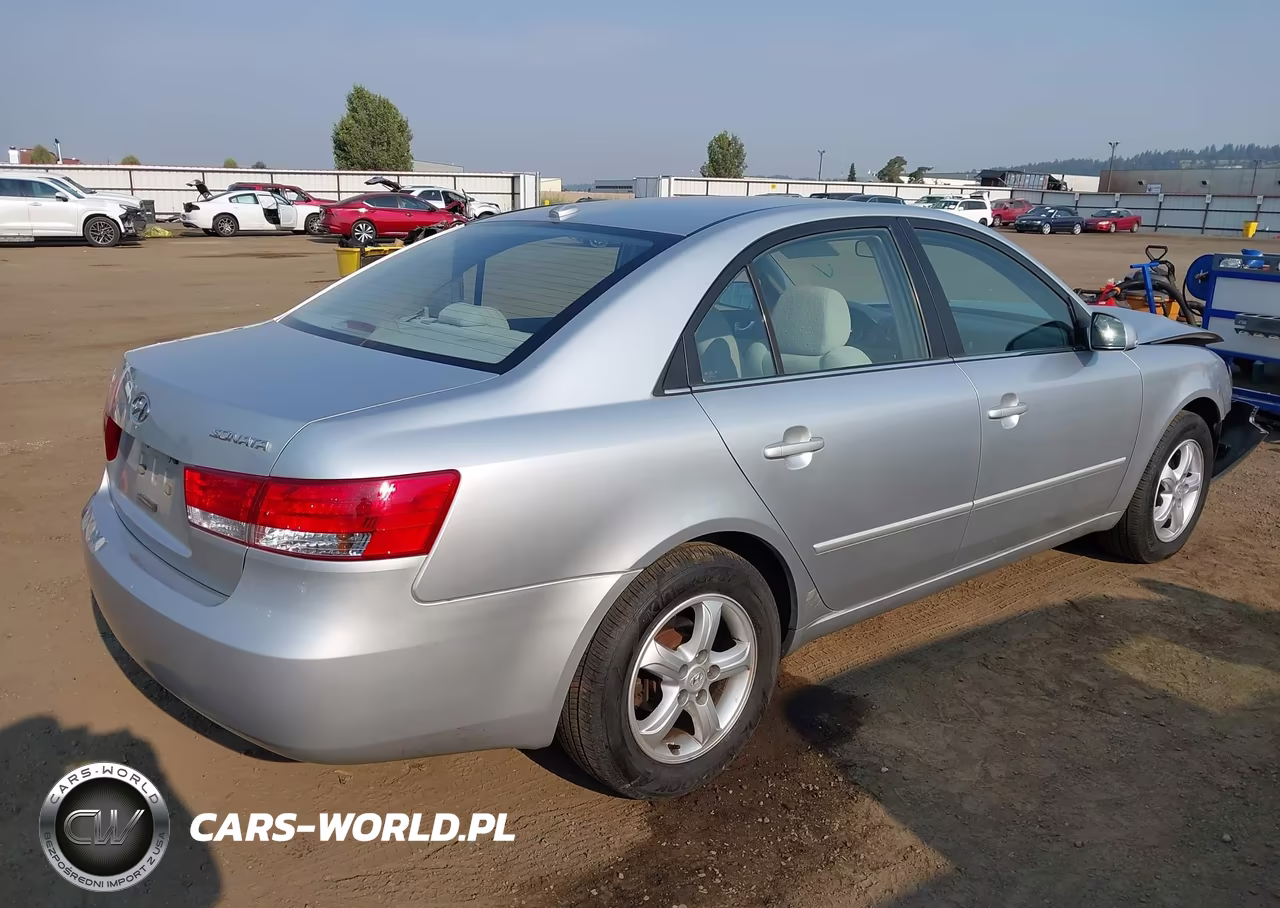 2007 Hyundai Sonata Gls-Gls W-Xm VIN:5NPET46C17H253458 - 4
