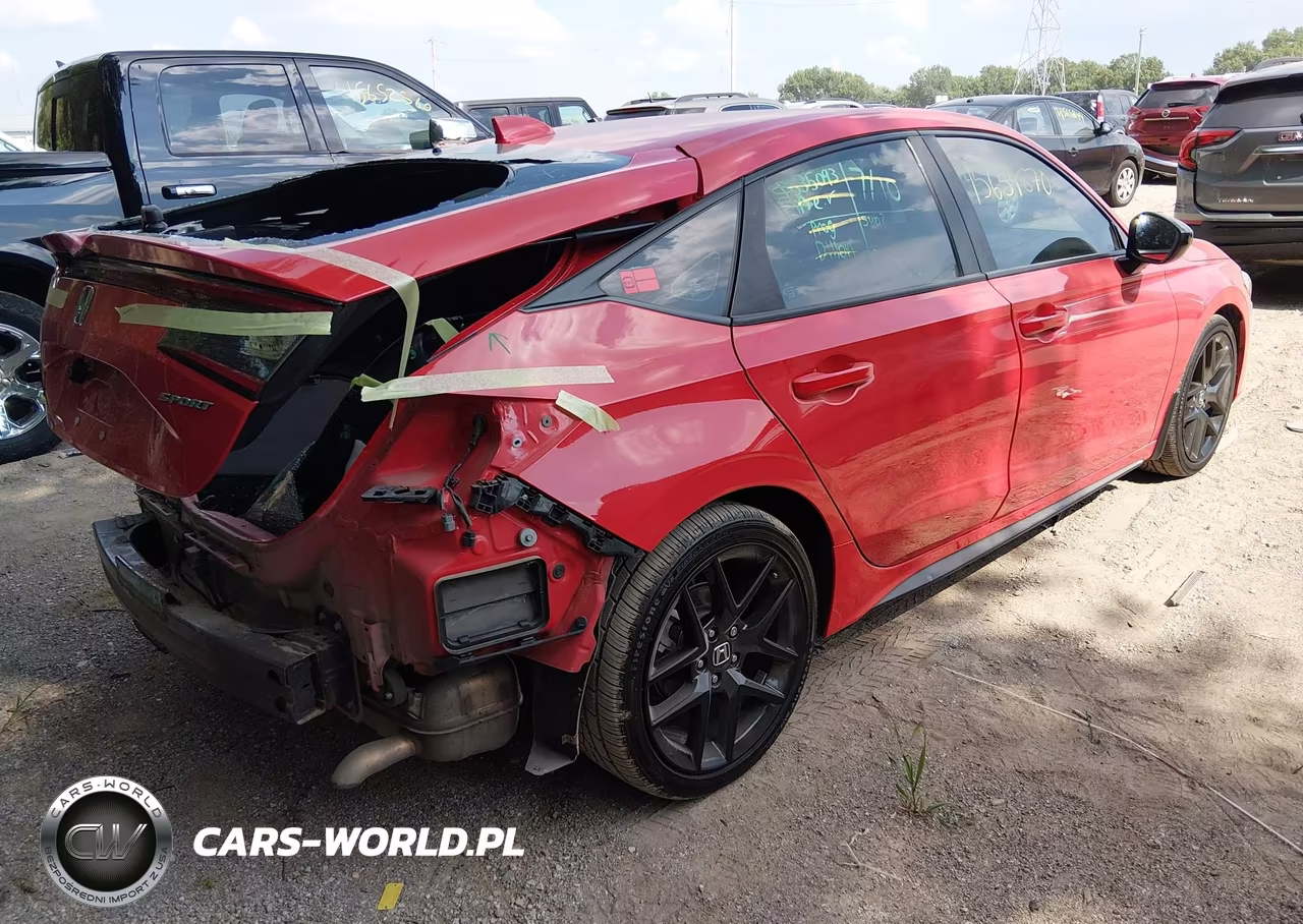 2022 Honda Civic Sport VIN:19XFL2G88NE006684 - 4