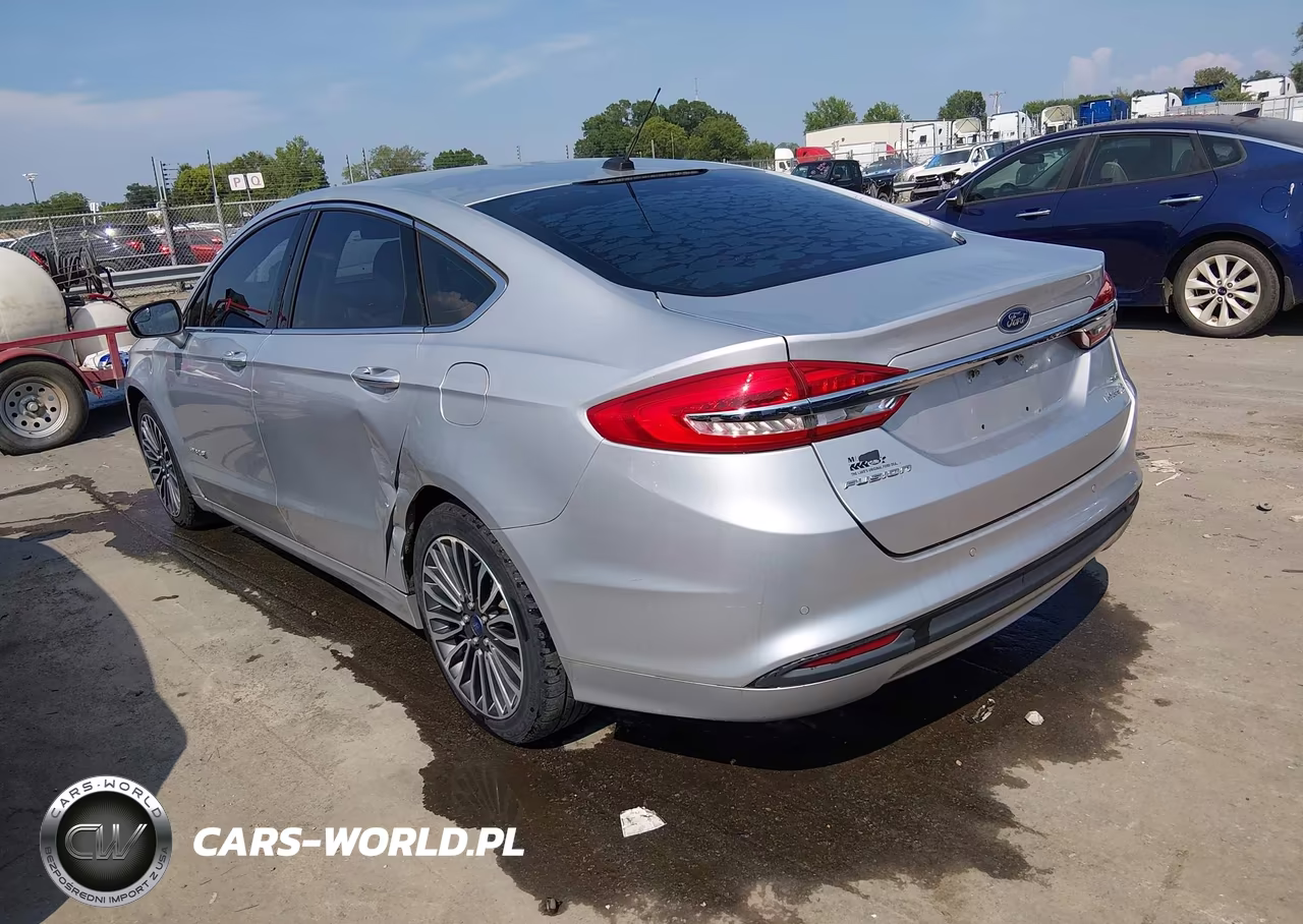 2018 Ford Fusion Hybrid Se VIN:3FA6P0LU5JR119691 - 3