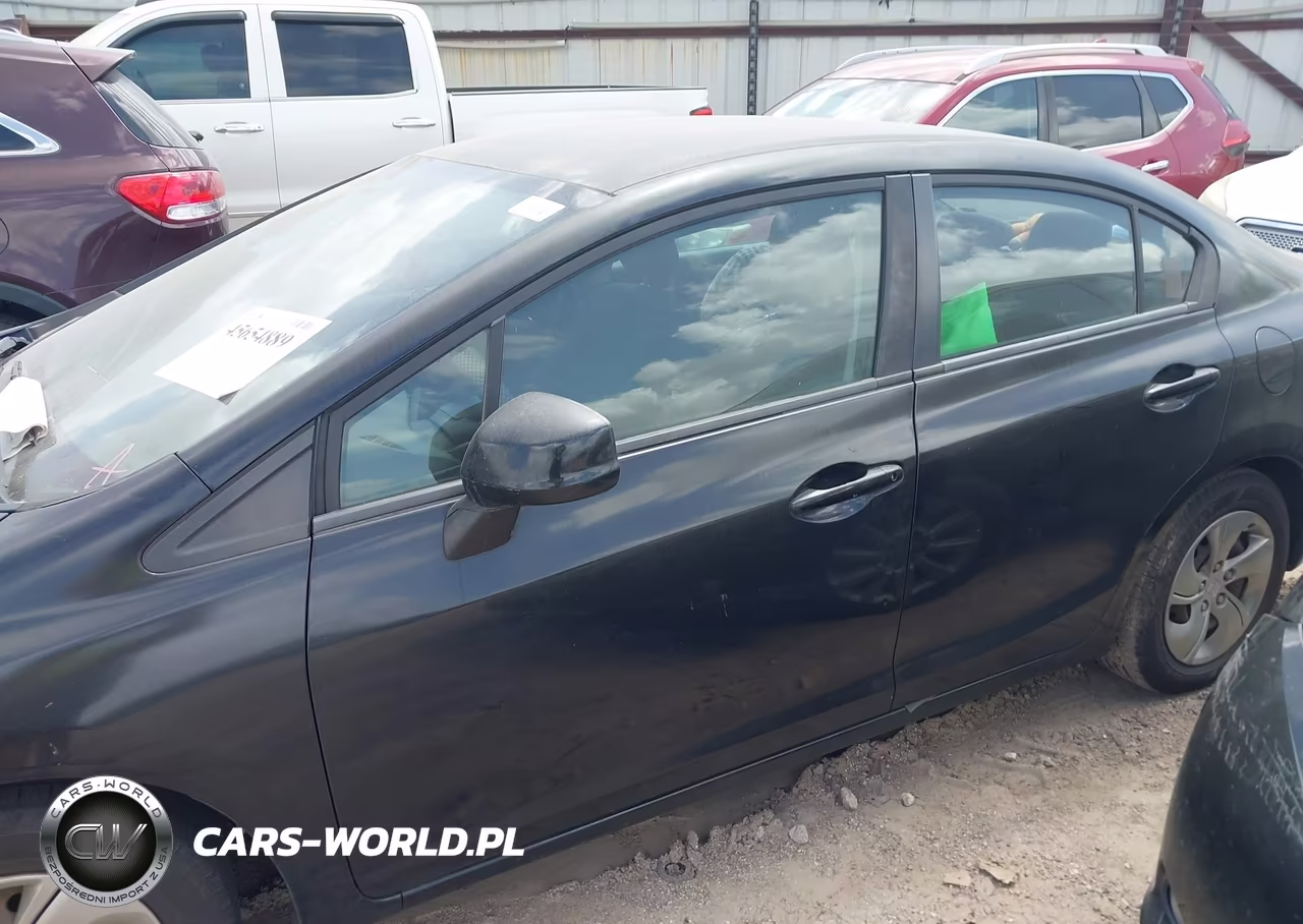 2013 Honda Civic Lx VIN:2HGFB2F56DH597709 - 14