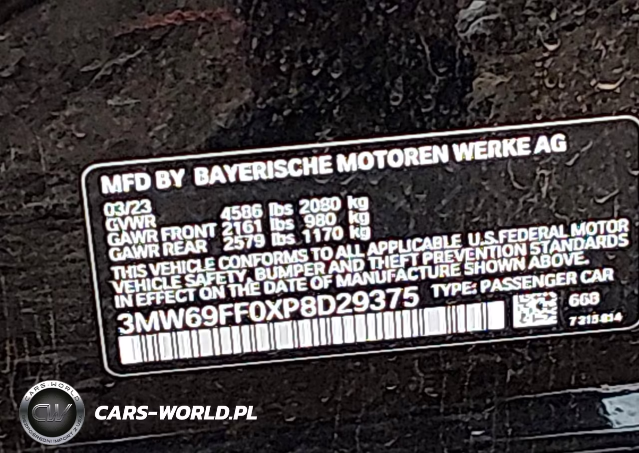 2023 BMW 330I VIN:3MW69FF0XP8D29375 - 9