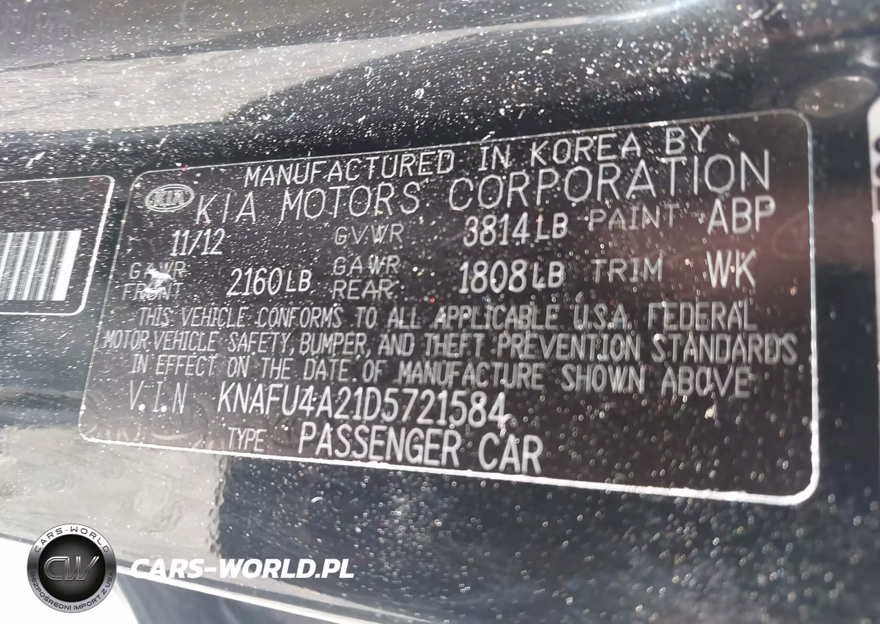2013 Kia Forte Ex VIN:KNAFU4A21D5721584 - 9