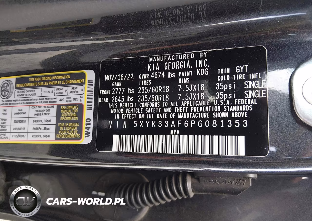 2023 Kia Sportage Ex VIN:5XYK33AF6PG081353 - 9
