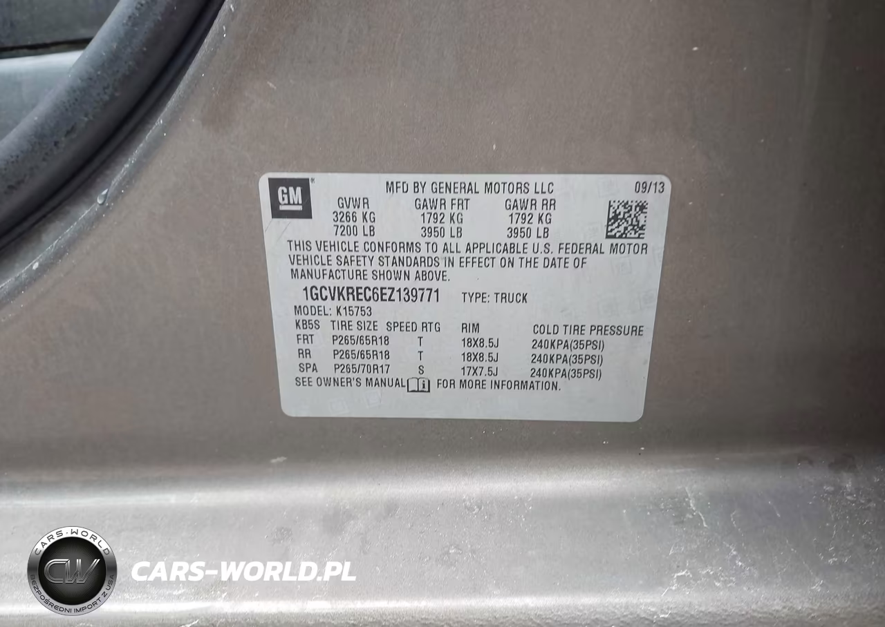 2014 Chevrolet Silverado 1500 Lt VIN:1GCVKREC6EZ139771 - 9