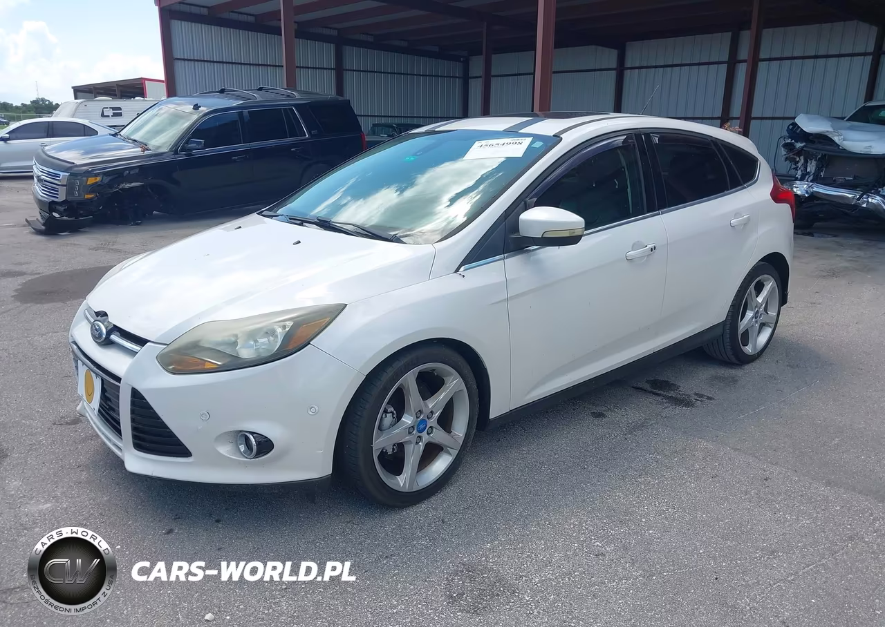 2012 Ford Focus Titanium VIN:1FAHP3N24CL125957 - 2
