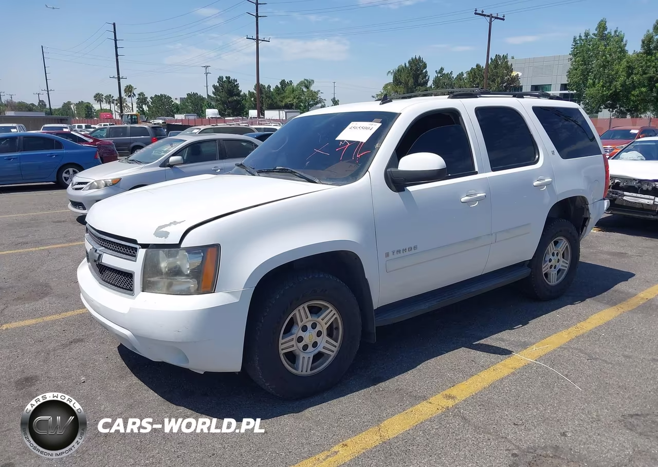 2007 Chevrolet Tahoe Lt VIN:1GNFK13087R256504 - 2