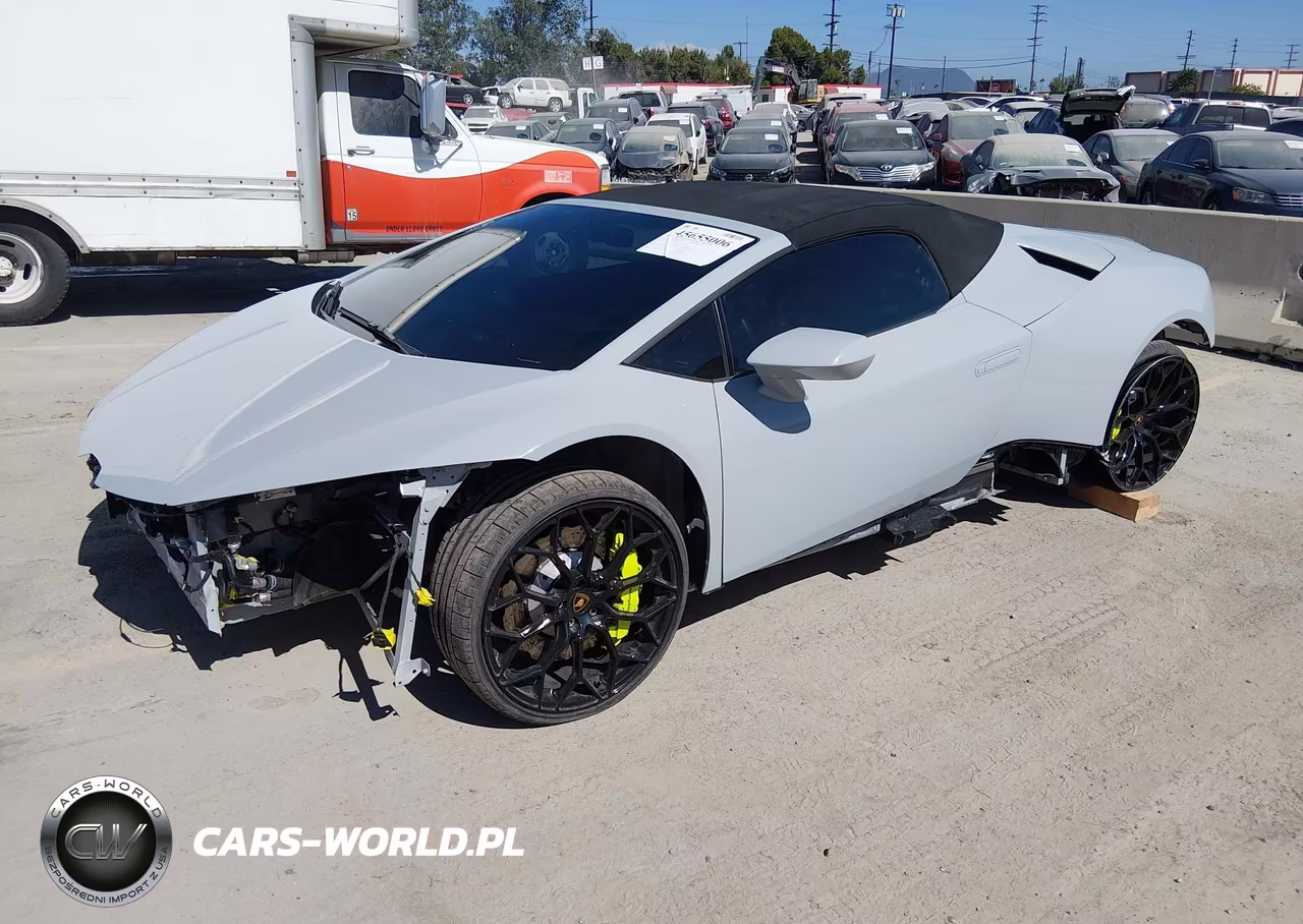 2022 Lamborghini Huracan Evo Spyder Rwd VIN:ZHWUT5ZF7NLA19691 - 2