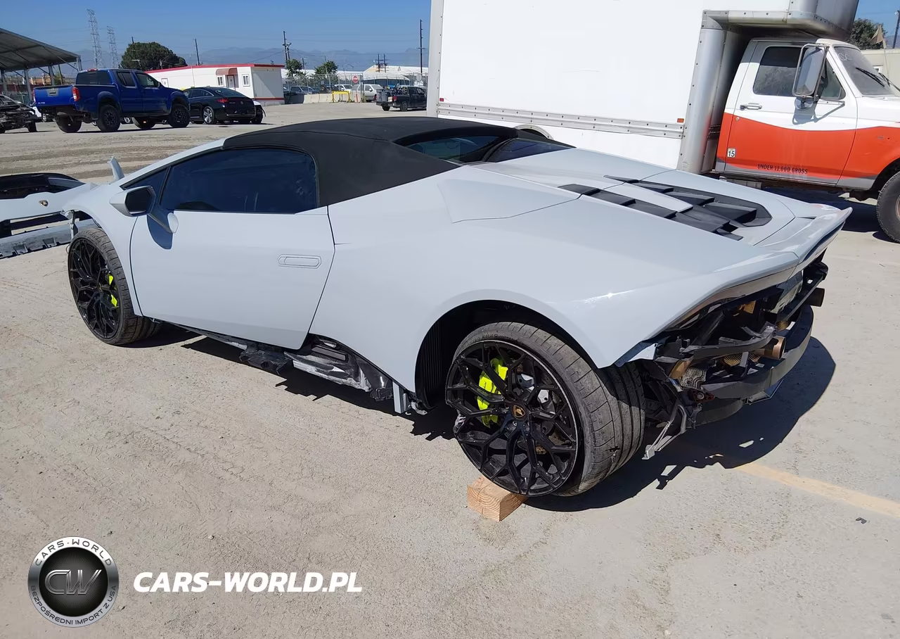 2022 Lamborghini Huracan Evo Spyder Rwd VIN:ZHWUT5ZF7NLA19691 - 3