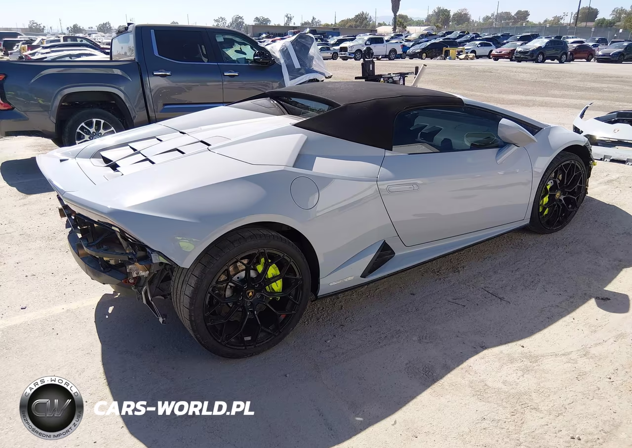 2022 Lamborghini Huracan Evo Spyder Rwd VIN:ZHWUT5ZF7NLA19691 - 4