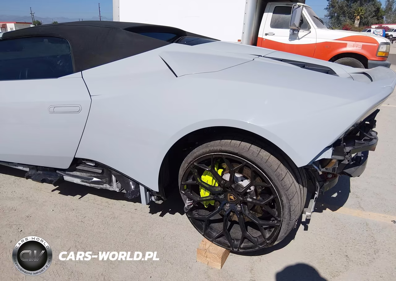 2022 Lamborghini Huracan Evo Spyder Rwd VIN:ZHWUT5ZF7NLA19691 - 6