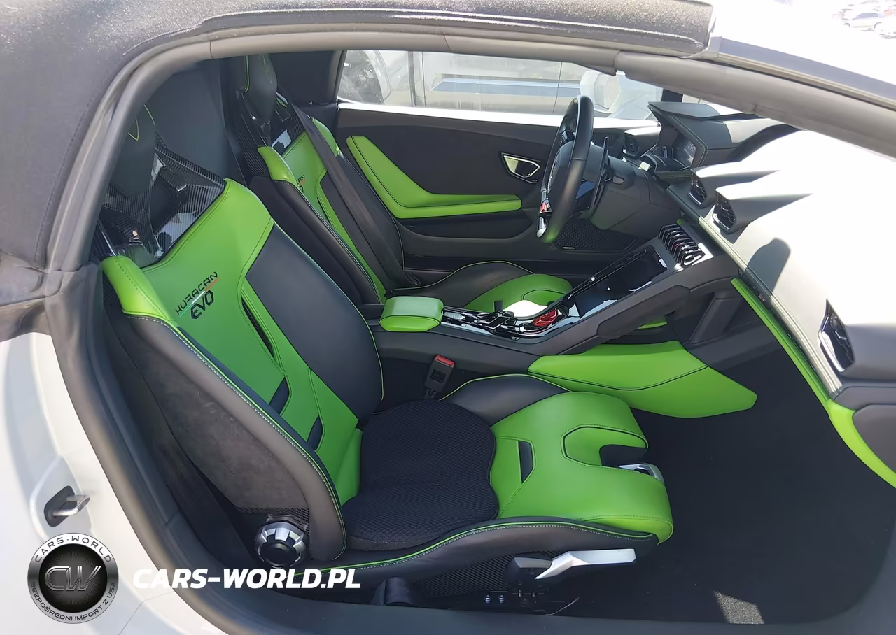 2022 Lamborghini Huracan Evo Spyder Rwd VIN:ZHWUT5ZF7NLA19691 - 8