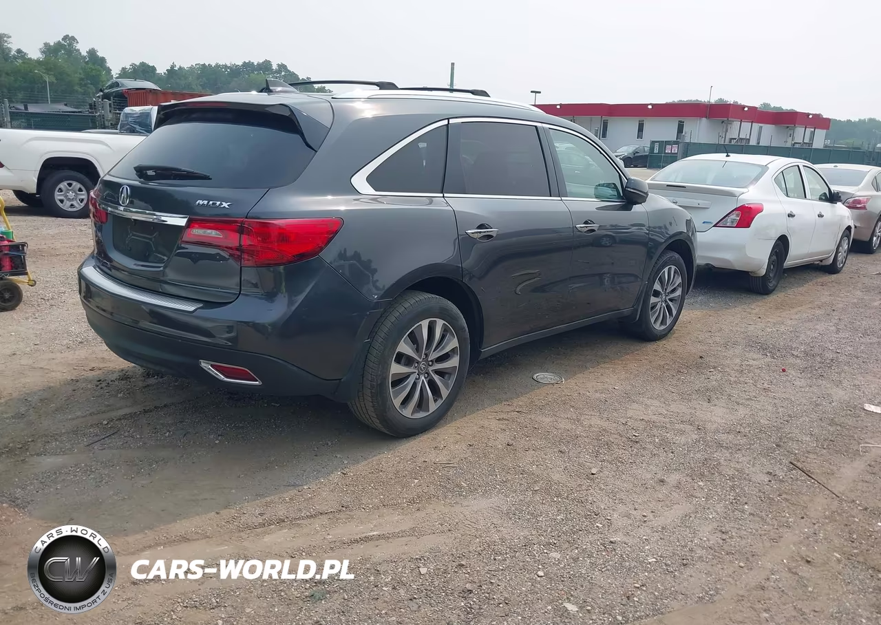 2014 Acura Mdx Technology Package VIN:5FRYD3H40EB016352 - 4