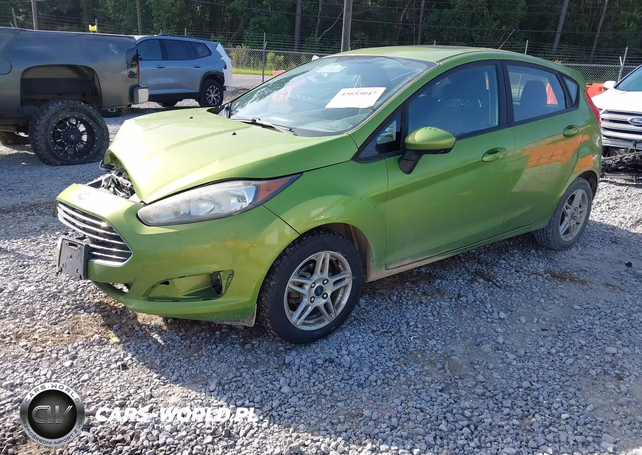 2019 Ford Fiesta Se VIN:3FADP4EJ9KM117491 - 2