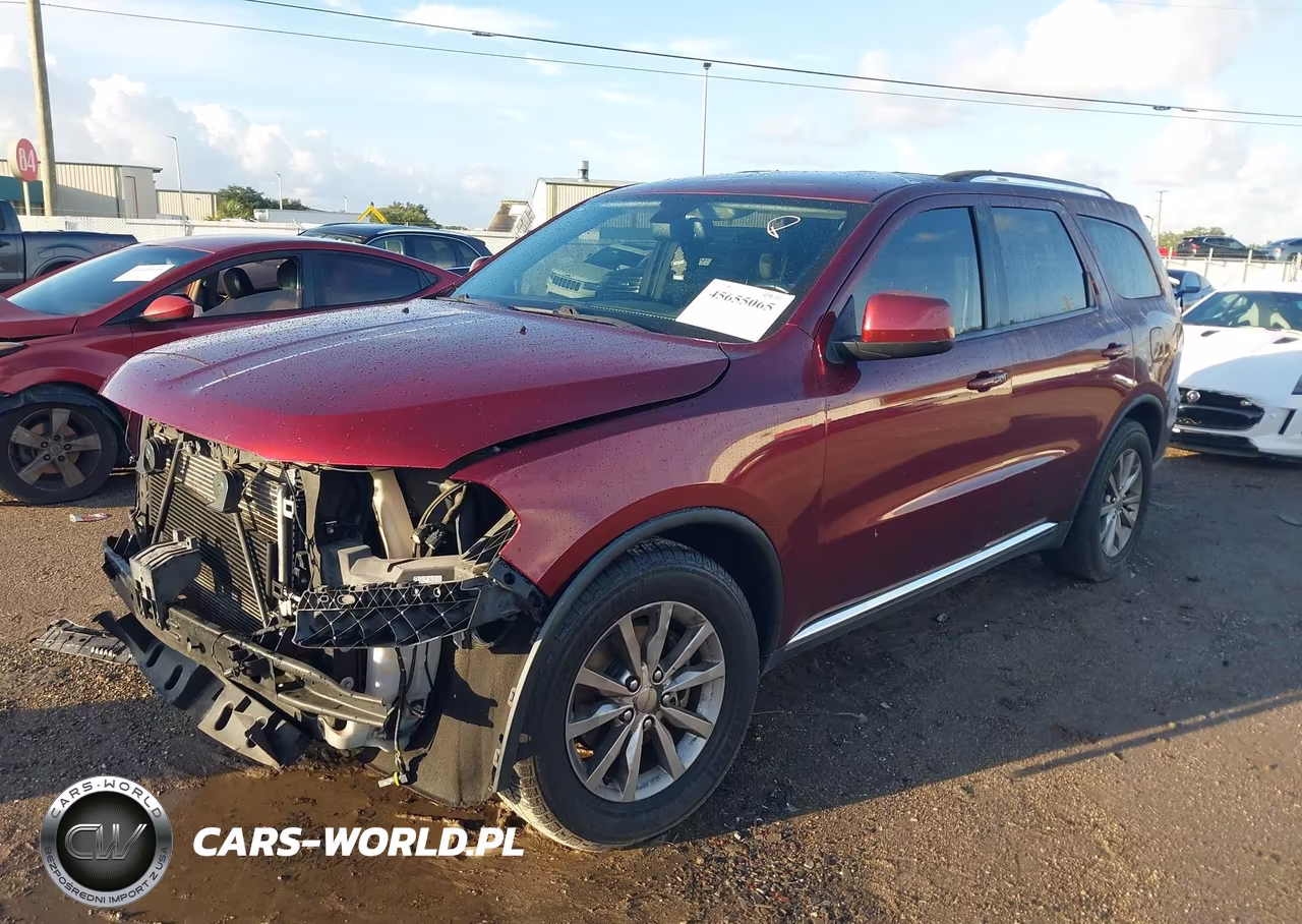 2016 Dodge Durango Sxt VIN:1C4RDHAG9GC484216 - 2
