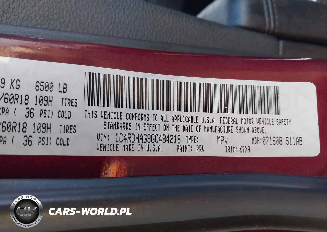 2016 Dodge Durango Sxt VIN:1C4RDHAG9GC484216 - 9