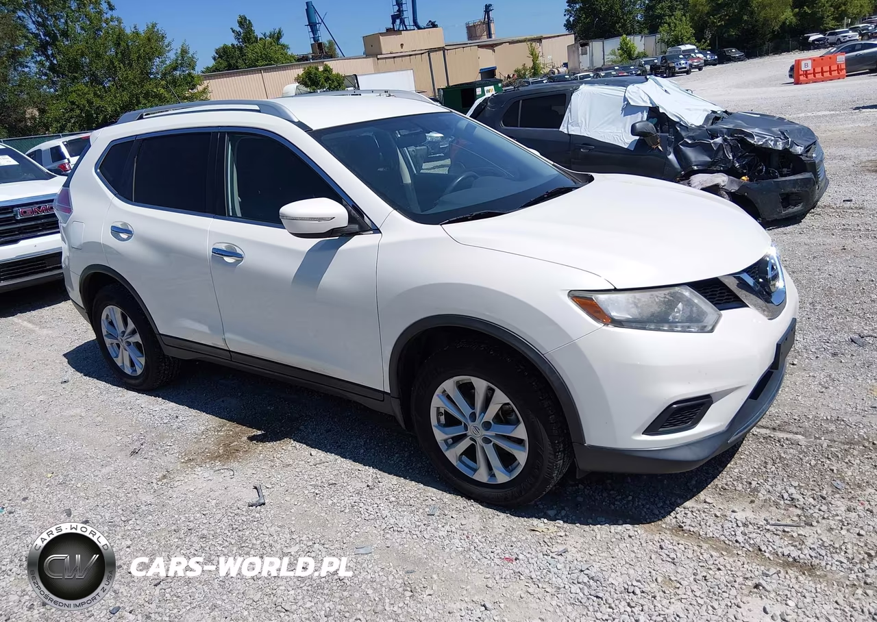 2015 Nissan Rogue Sv VIN:KNMAT2MV5FP533331 - 1