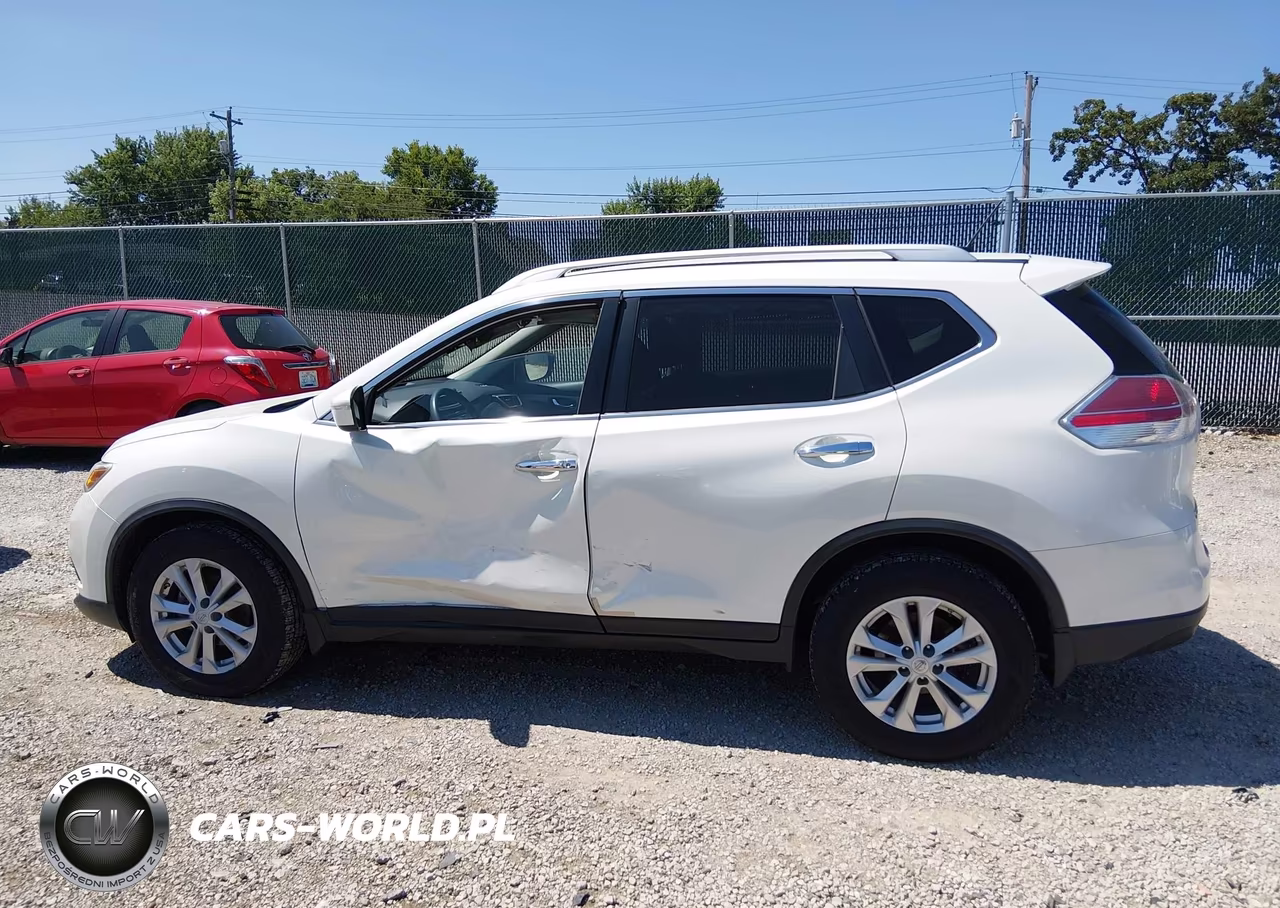 2015 Nissan Rogue Sv VIN:KNMAT2MV5FP533331 - 14