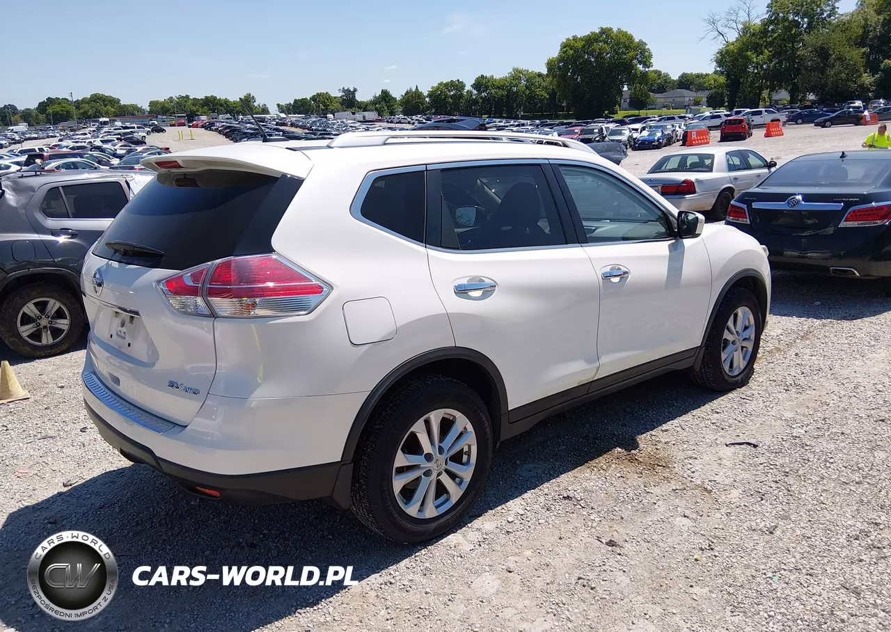 2015 Nissan Rogue Sv VIN:KNMAT2MV5FP533331 - 4