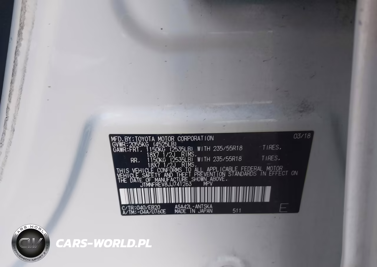 2018 Toyota Rav4 Se VIN:JTMNFREV8JJ741263 - 9