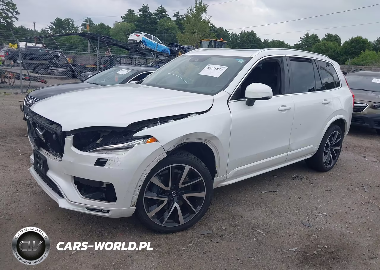 2021 Volvo Xc90 T6 Momentum 7 Passenger VIN:YV4A22PK3M1717765 - 2