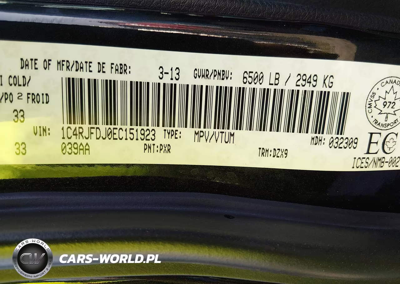 2014 Jeep Grand Cherokee Srt VIN:1C4RJFDJ0EC151923 - 9