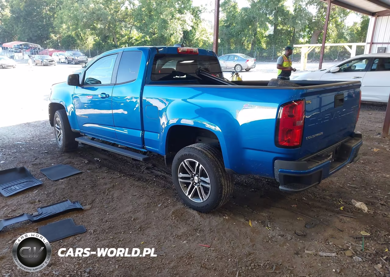 2021 Chevrolet Colorado 2Wd Long Box Wt VIN:1GCHSBEA8M1188261 - 3