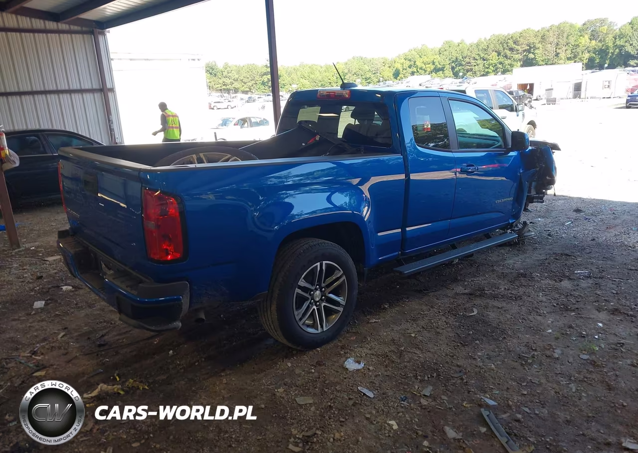 2021 Chevrolet Colorado 2Wd Long Box Wt VIN:1GCHSBEA8M1188261 - 4