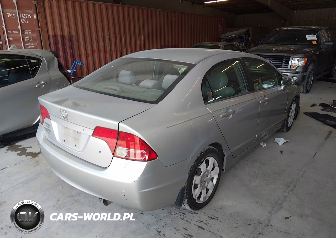 2008 Honda Civic Lx VIN:1HGFA16558L073229 - 4