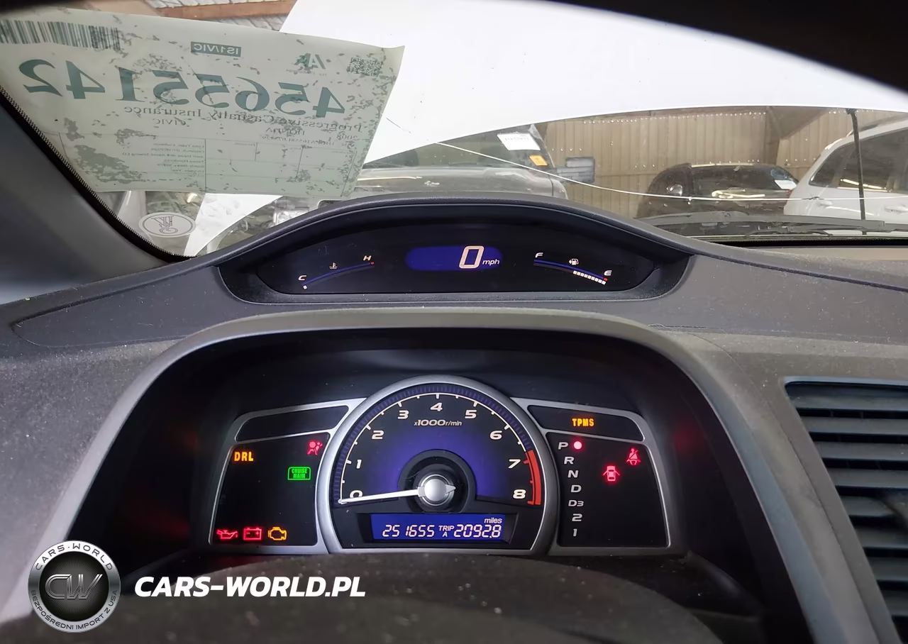 2008 Honda Civic Lx VIN:1HGFA16558L073229 - 7