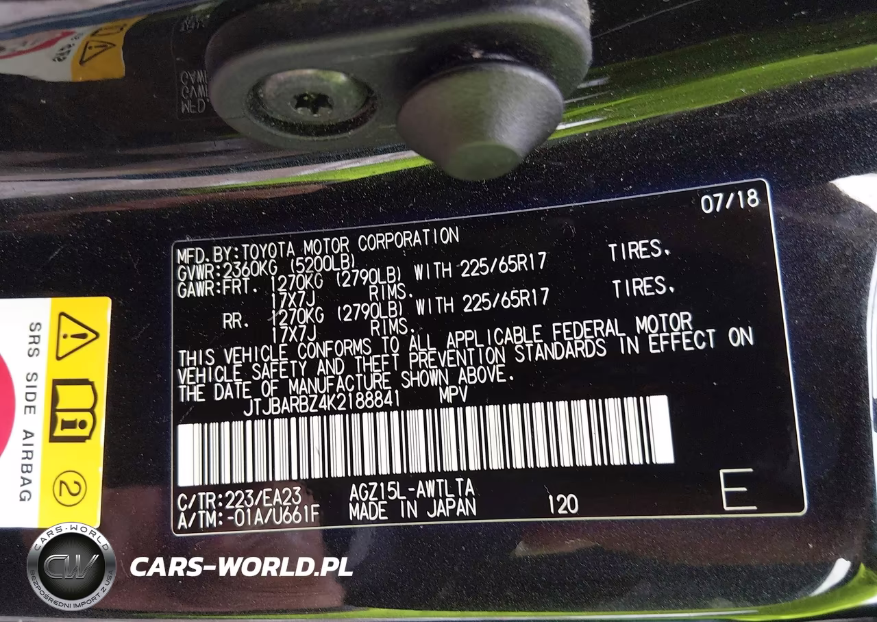 2019 Lexus Nx 300 VIN:JTJBARBZ4K2188841 - 9