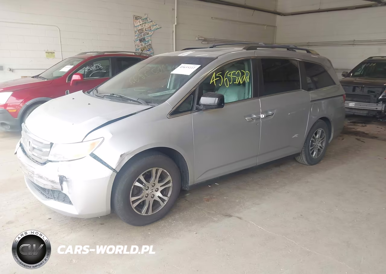 2011 Honda Odyssey Ex-L VIN:5FNRL5H69BB021177 - 2