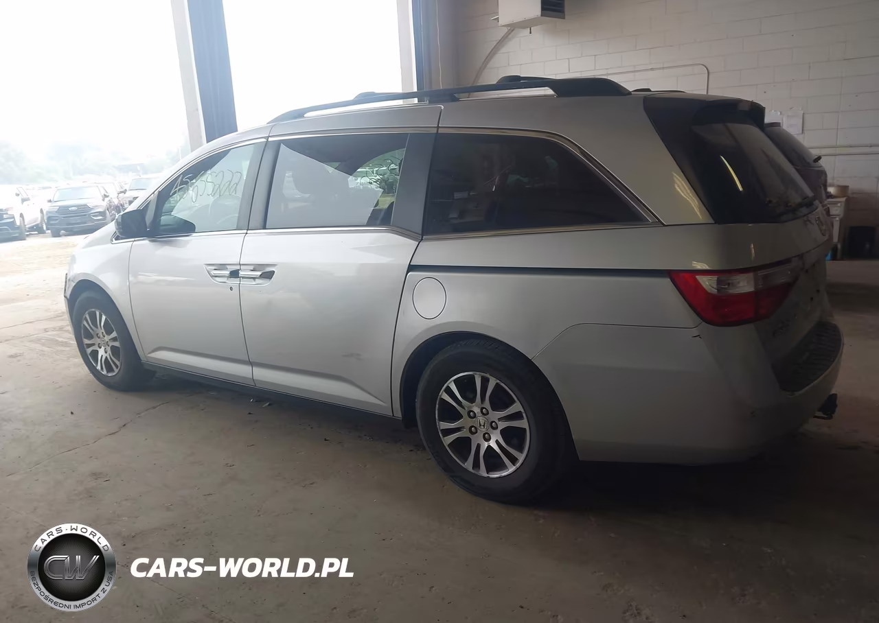 2011 Honda Odyssey Ex-L VIN:5FNRL5H69BB021177 - 3