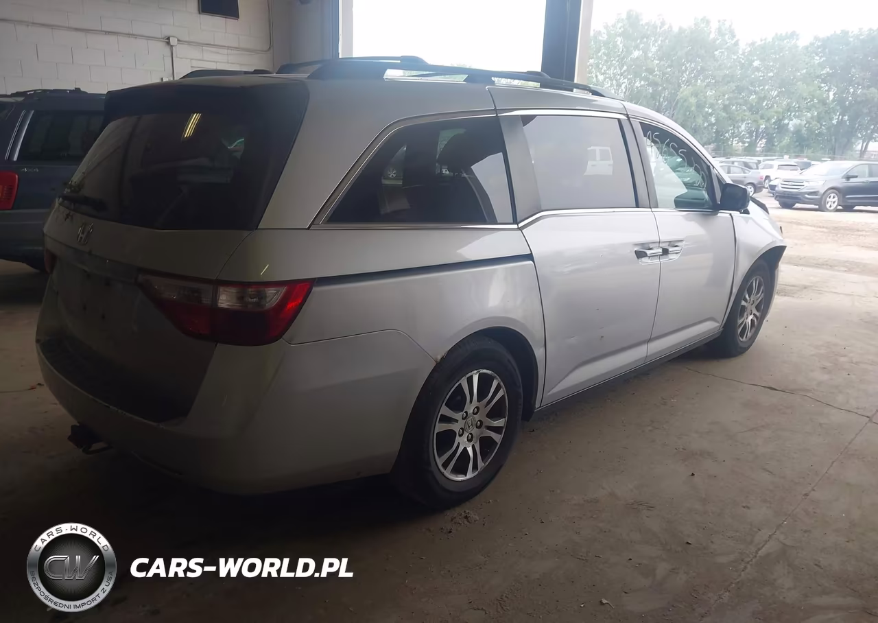 2011 Honda Odyssey Ex-L VIN:5FNRL5H69BB021177 - 4